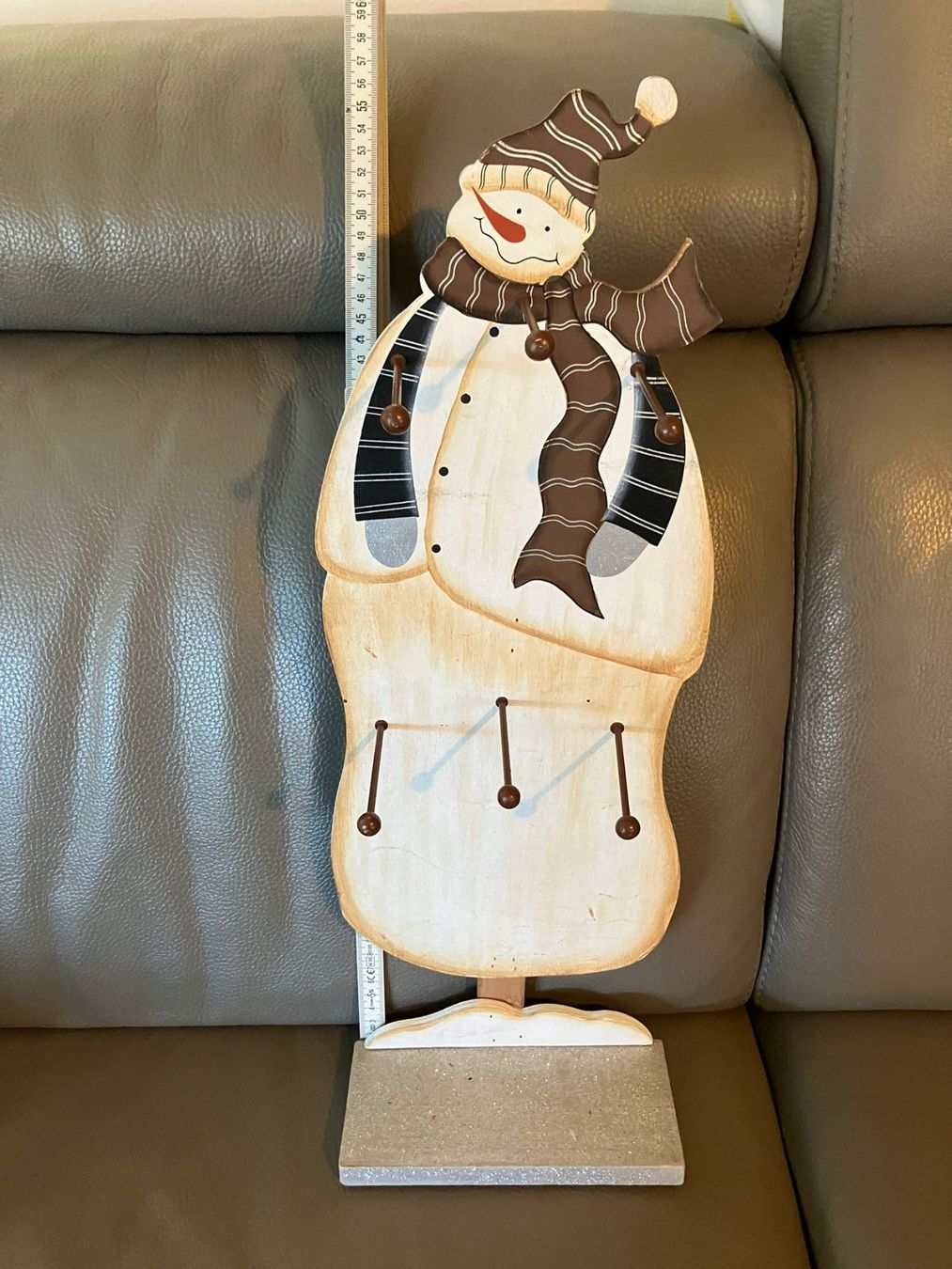 Altro in Decorazioni & Accessori: Supporto in legno pupazzo di neve – Usato da Melano venduto da H-Sara 1