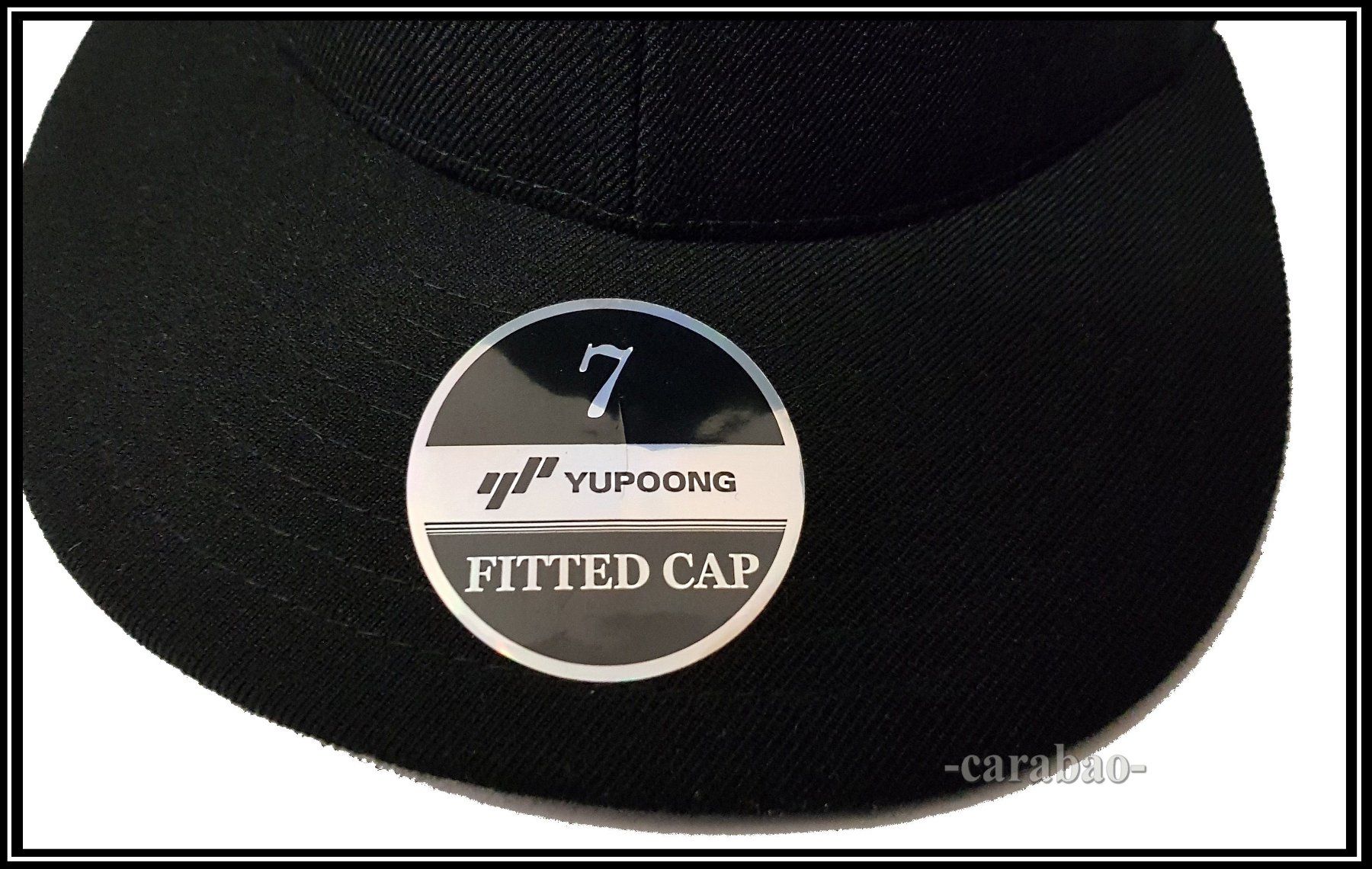 Copricapi, berretti & cappellini: Original YUPOONG Fitted Cap / Schwarz - Gr. S – Nuovo (secondo la descrizione) da Winterthur venduto da -carabao- 1