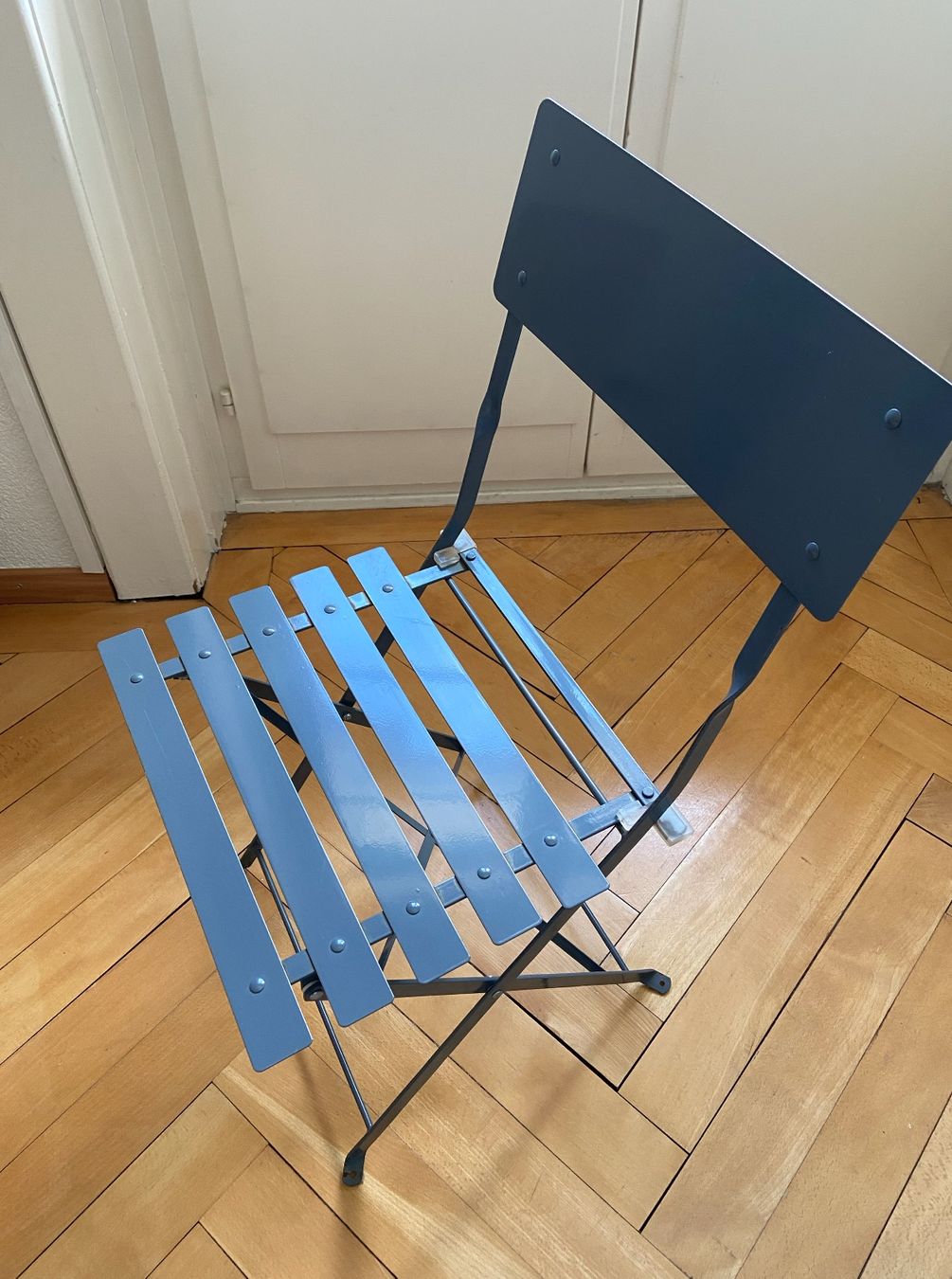 Ikea Tischset: Balkon-Set: IKEA Tisch + 2 graue Stühle – Gebraucht aus zürich von rmsabbo 1
