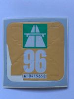 Autobahnvignette 1996