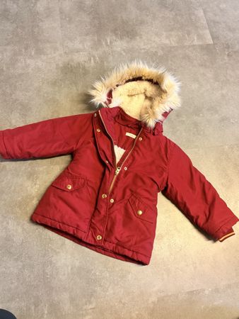 Winterjacke Rot von name it grösse 98
