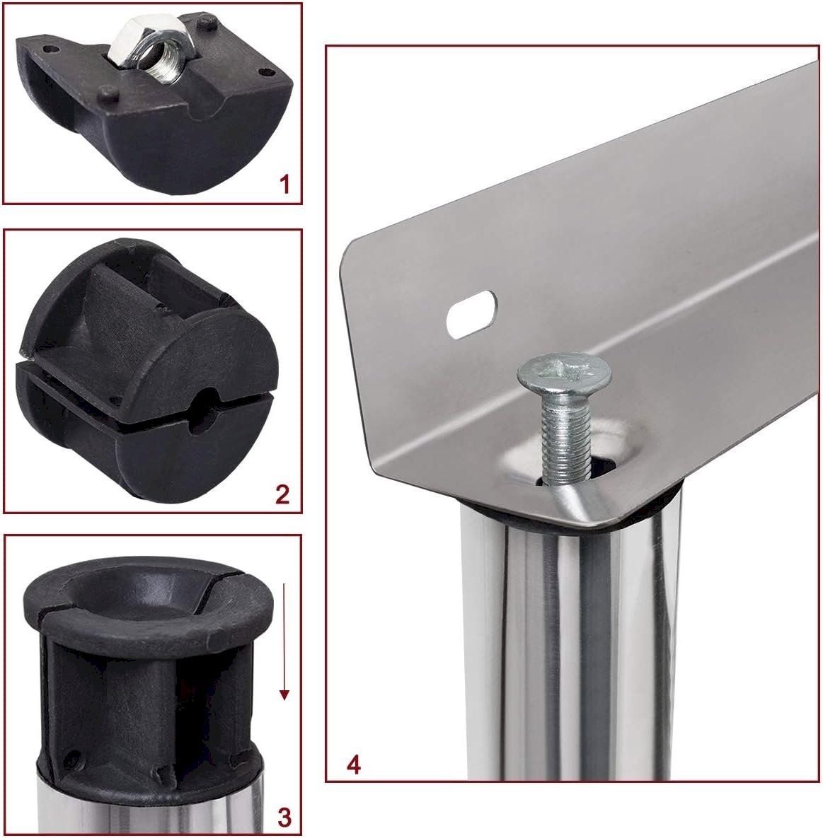 Attrezzatura professionale & Gastronomia: Edelstahl GastroTisch Aufsatzboard 150cm – Nuovo e nell'imballaggio originale da Bottighofen venduto da zaap 7