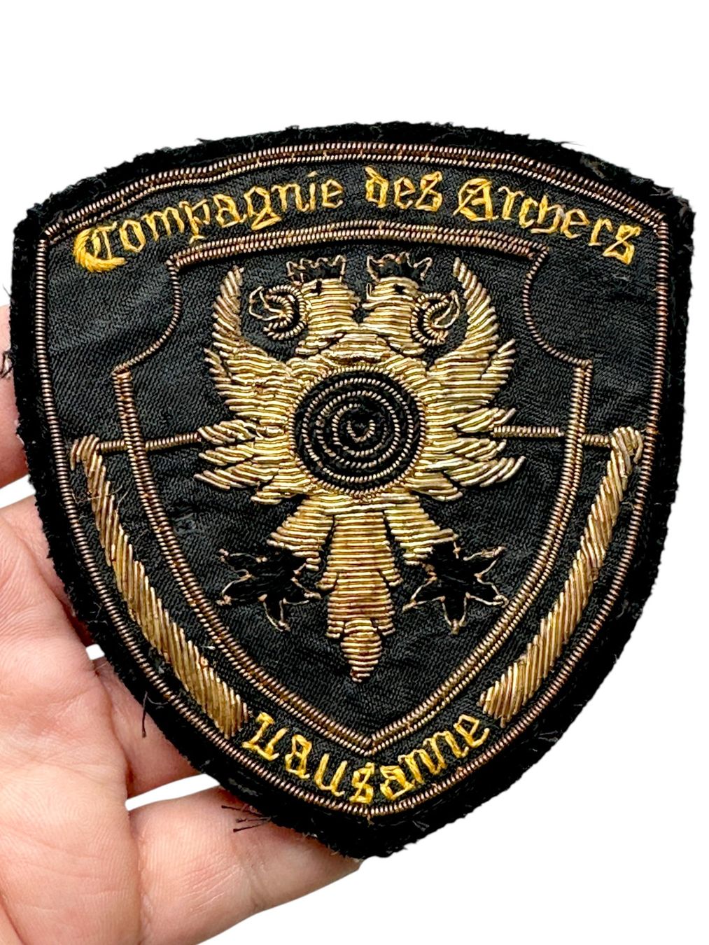 Toppe: Patch ancien "Compagnie des Archers" Lausanne – Usato da Morges venduto da MeeBee 1