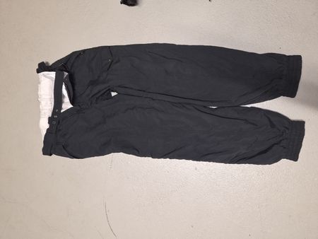 Skihose schwarz leicht gefüttert mit Reissverschluss 