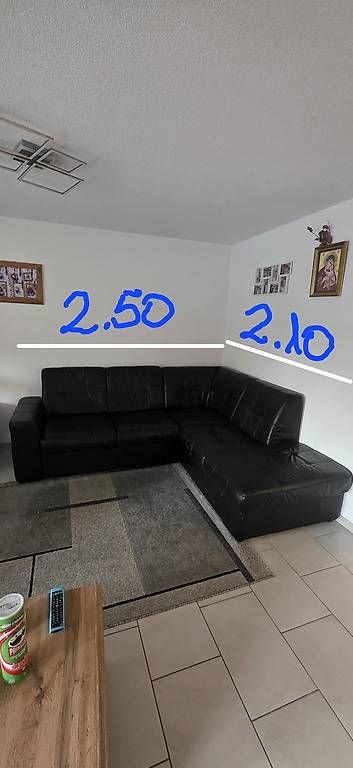Sofas: Schwarzes Leder-Ecksofa GRATIS  – Gebraucht aus Kirchberg BE von nedeljko04 2
