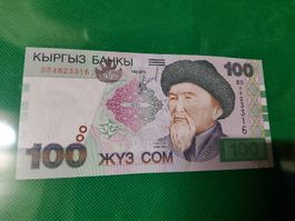 Banknote Kyrgistan 2002 NEU