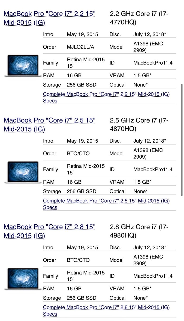 Apple Notebooks: MacBook Pro 15 Zoll – Defekt aus Adliswil von Busys 4