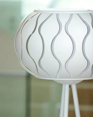 Lampade: VOGUE WEISS BODENLAMPE – Nuovo e nell'imballaggio originale da Altendorf venduto da Anddus-light 2