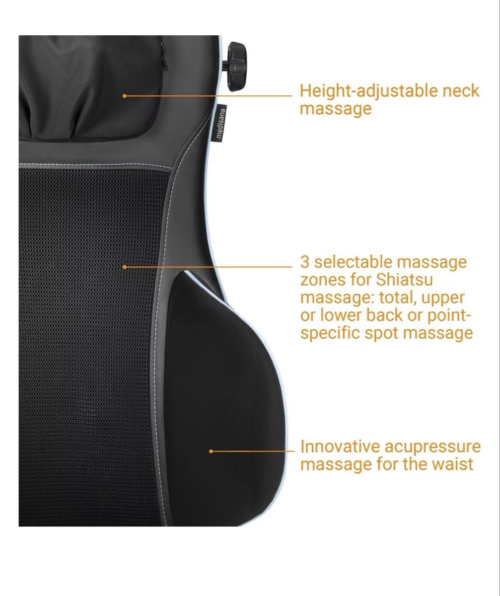 Medisana Dispositivi per massaggi: Shiatsu Akupressur Massagesitzauflage – Nuovo (secondo la descrizione) da Buttikon SZ venduto da cti_l6kq 6