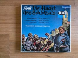 LP Box Klassik Verdi Die Macht des Schicksals 1955