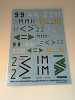 1/48 DECALS FW-190 VOL.III AUS KAGERO MONOGRAPH 5 NUR DECALS