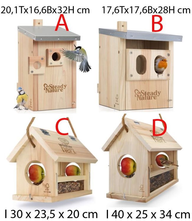 Vogelhaus Nistkasten für Vögel für Meisen Rotkelchen usw. Kaufen auf