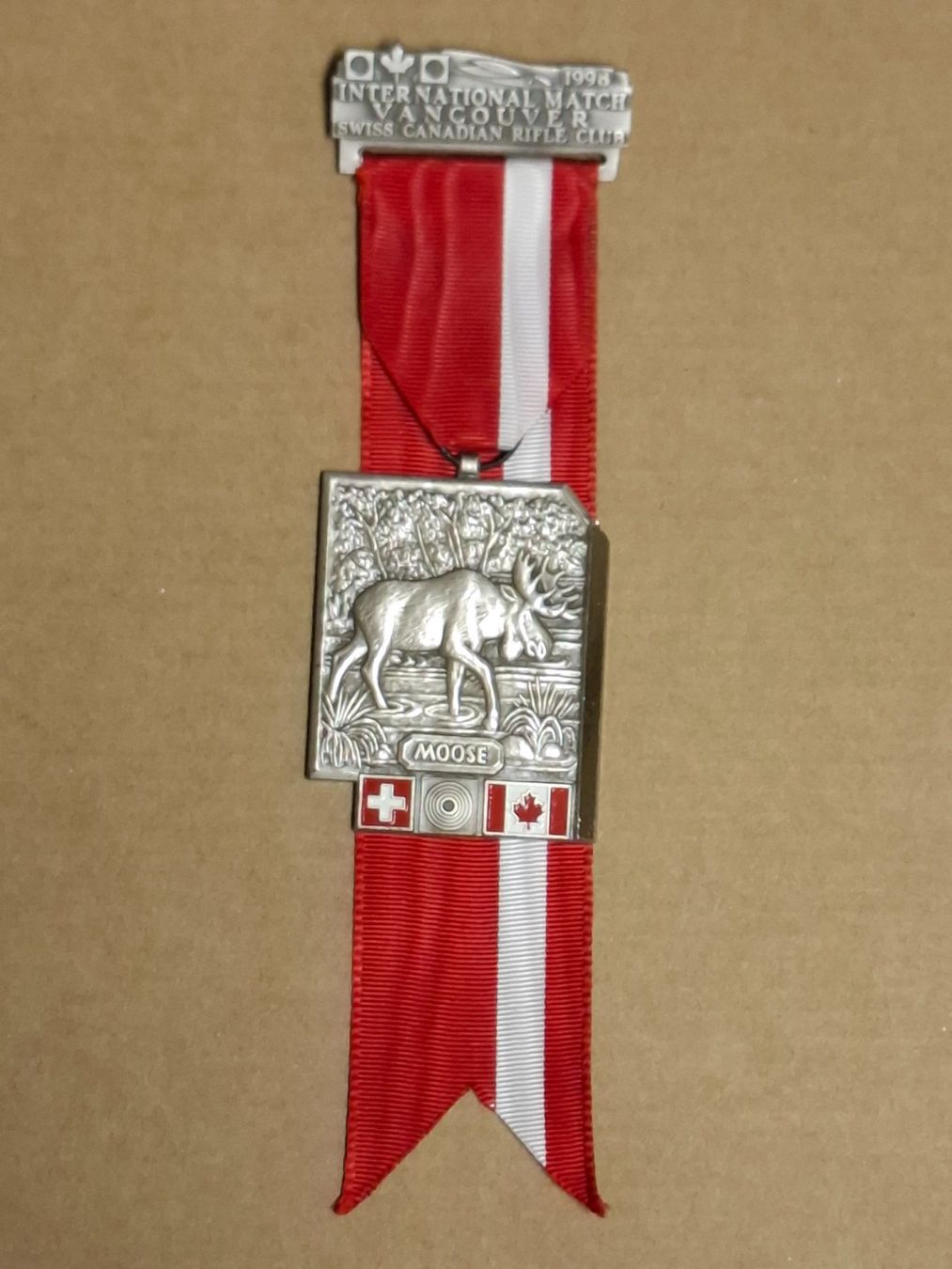 Medaillen: Vancouver Moose 1998 (D506) – Gebraucht aus Schwanden GL von Suvorov 3