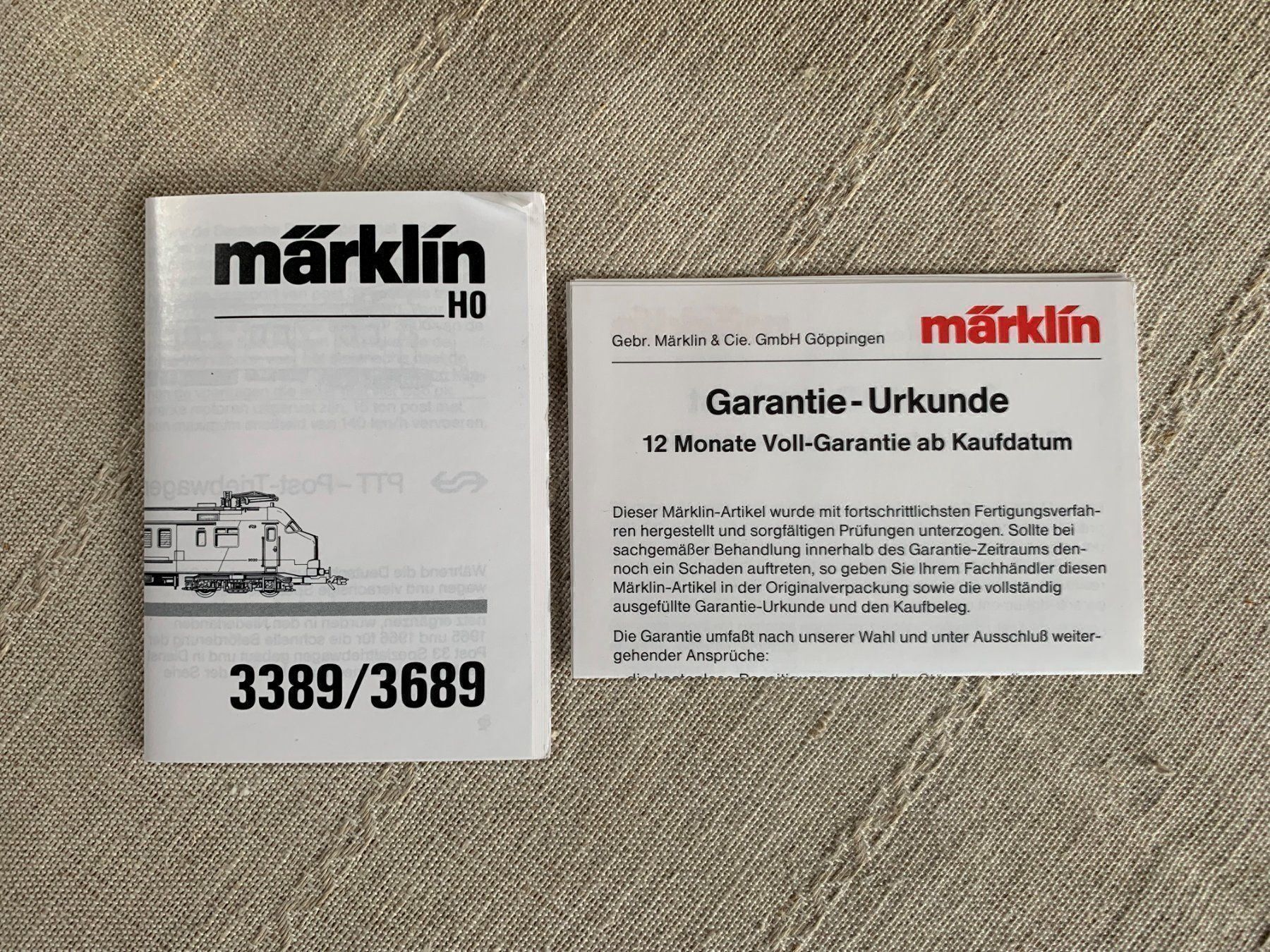 Märklin Modelleisenbahnen: Märklin H0 3389 Post-Triebwagen NS – Gebraucht aus Volketswil von zwitsch33 4