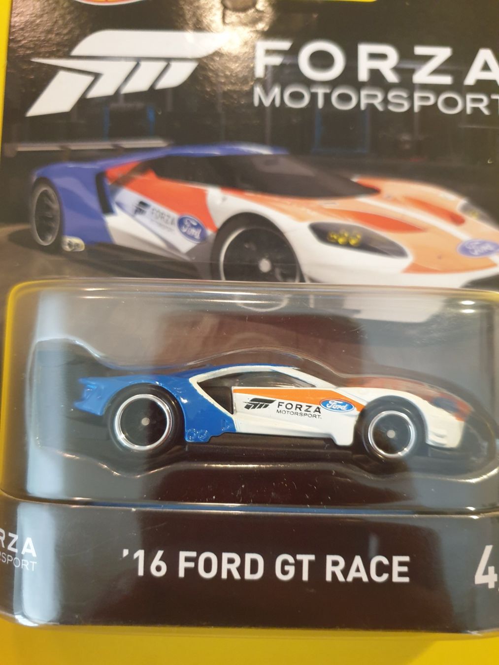 Hot Wheels Modellini d'auto: Hot Wheels '16 FORD GT RACE – Nuovo e nell'imballaggio originale da Oftringen venduto da Rotor 2