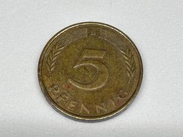 5 Pfennig 1977