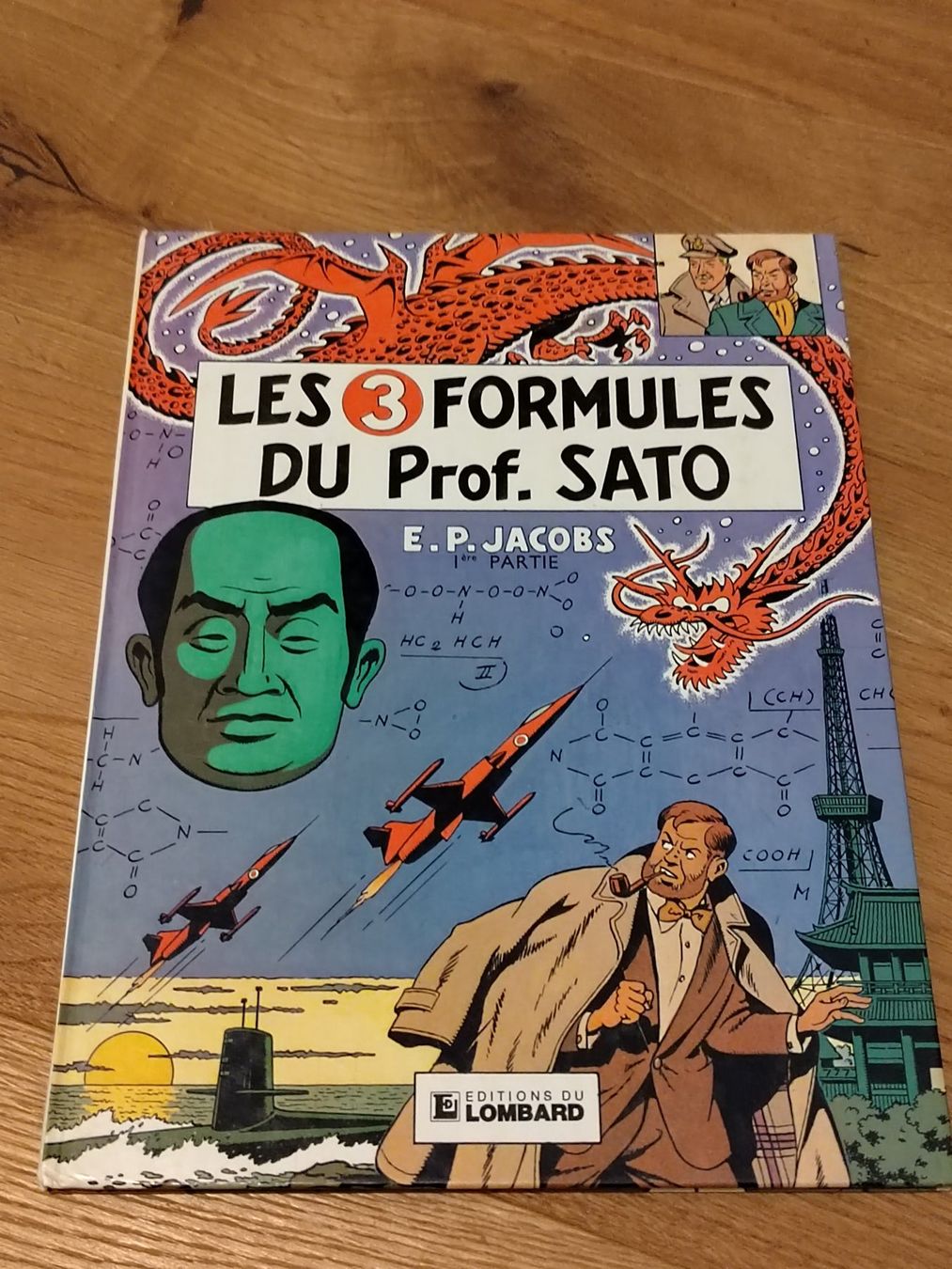 Fumetti: Blake et Mortimer: Les 3 Formules du Professeur Sato tbe – Usato da Fribourg venduto da Nooky