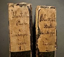 J. C. Bluntschli: Staats- und Rechtsgeschichte Zürich 1838