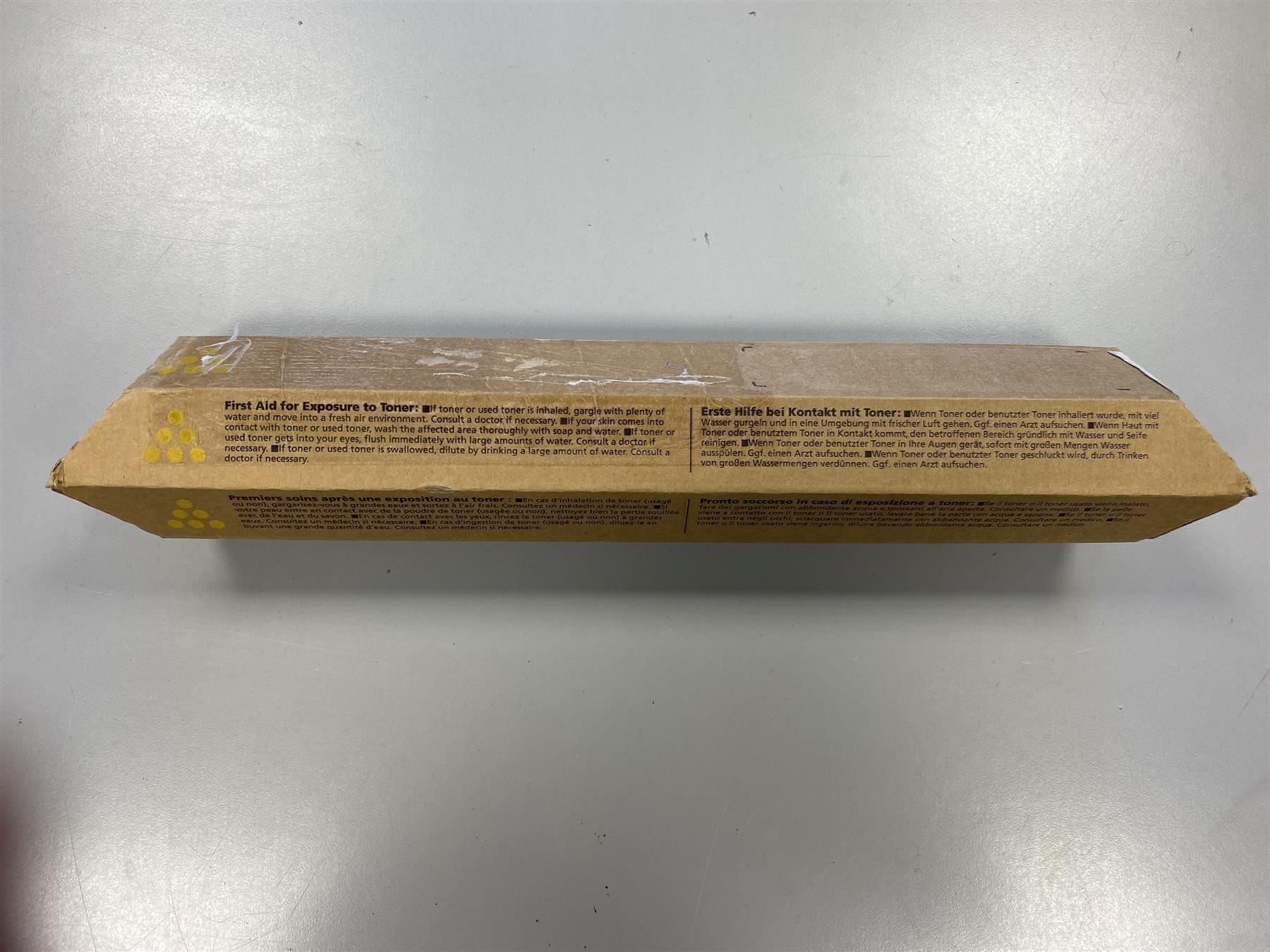Ricoh Cartucce per stampanti & toner: Toner Ricoh MP C2550 Gelb – Nuovo e nell'imballaggio originale da Wängi venduto da Bmo