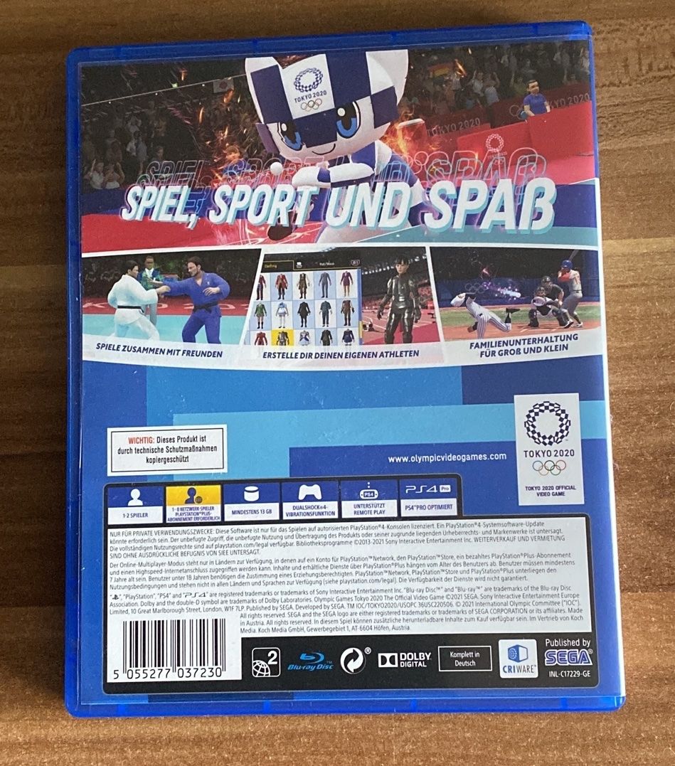 Spiele: PS4 Tokyo 2020 – Gebraucht aus Wagenhausen von FrauLang 1