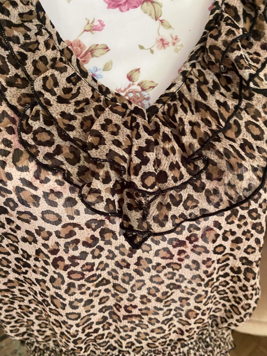 Tally Weijl Blusen: Coole luftige Bluse animalprint Gr M – Gebraucht aus Schönenberg ZH von Pfupfli1 1