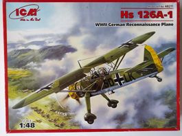 Henschel Hs 126A-1 der deutschen Luftwaffe von ICM 1/48