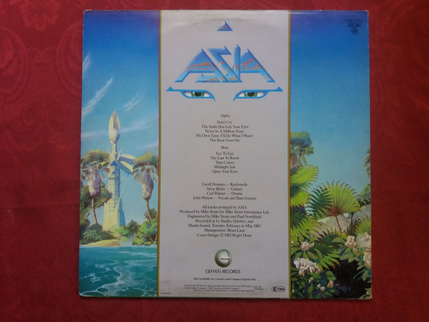 Dischi in vinile: LP (Asia) Alpha – Usato da Meyrin venduto da toutatis 1