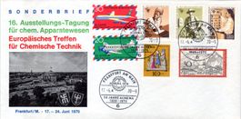 SONDERBRIEF EUROPÄISCHES TREFFEN FÜR CHEMISCHE TECHNIK-JJ272