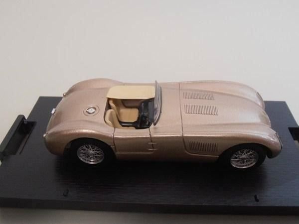 Jaguar Modellini d'auto: Jaguar C Type stradale 1953, Brumm, 1:43 – Nuovo e nell'imballaggio originale da Goldach venduto da Feivel9 9