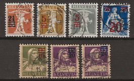 CH146 - Emission provisoire 1921 obl.