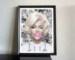 Marilyn Monroe Pop Art Kunst FCZ Zürich Urban Modern Chewing