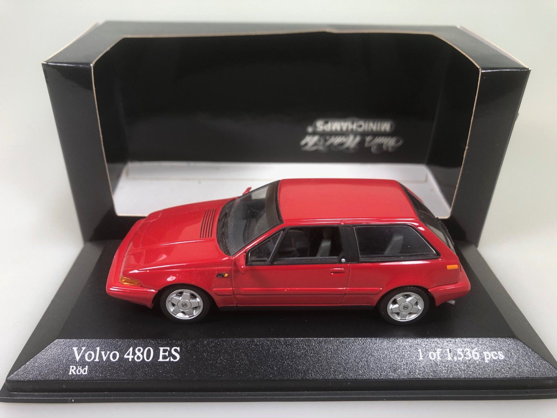 Volvo Modellini d'auto: Volvo 480ES - Minichamps - 1:43 – Usato da Widen venduto da Himan 3