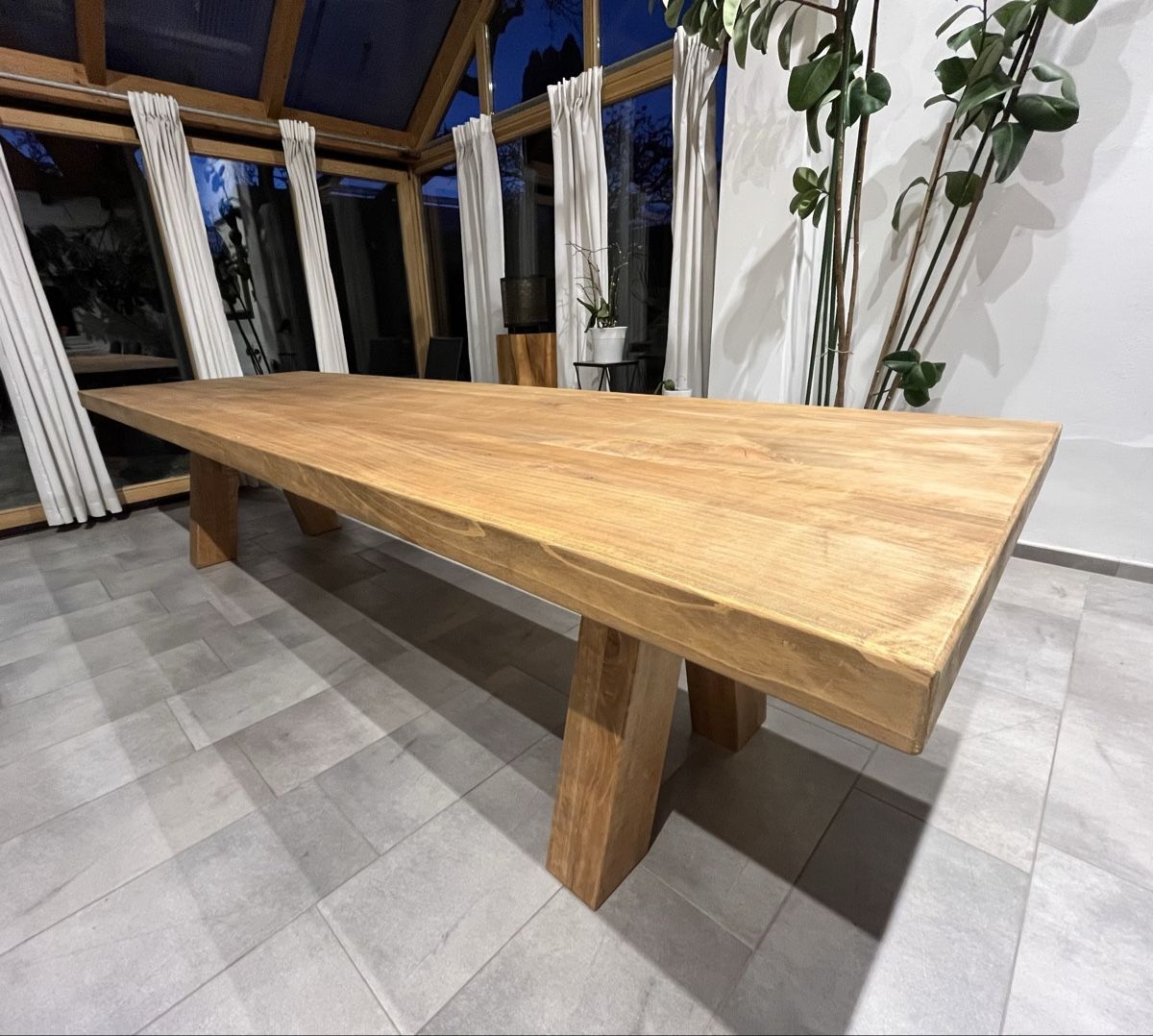 Tavoli: Mammutbaum Massivholz Baumtisch – Nuovo (secondo la descrizione) da oberwil-lieli venduto da dolomit01 6