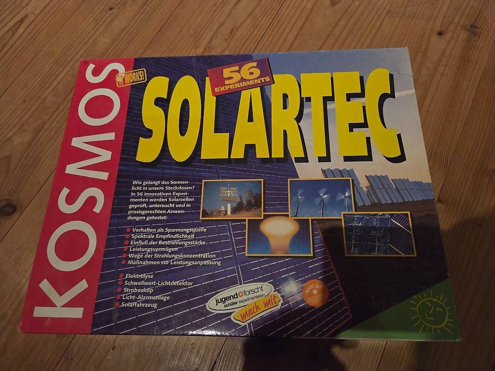 Kit di costruzioni: Kosmos Solartec Experimentierkasten Solar – Usato da Bern venduto da watchcomp.