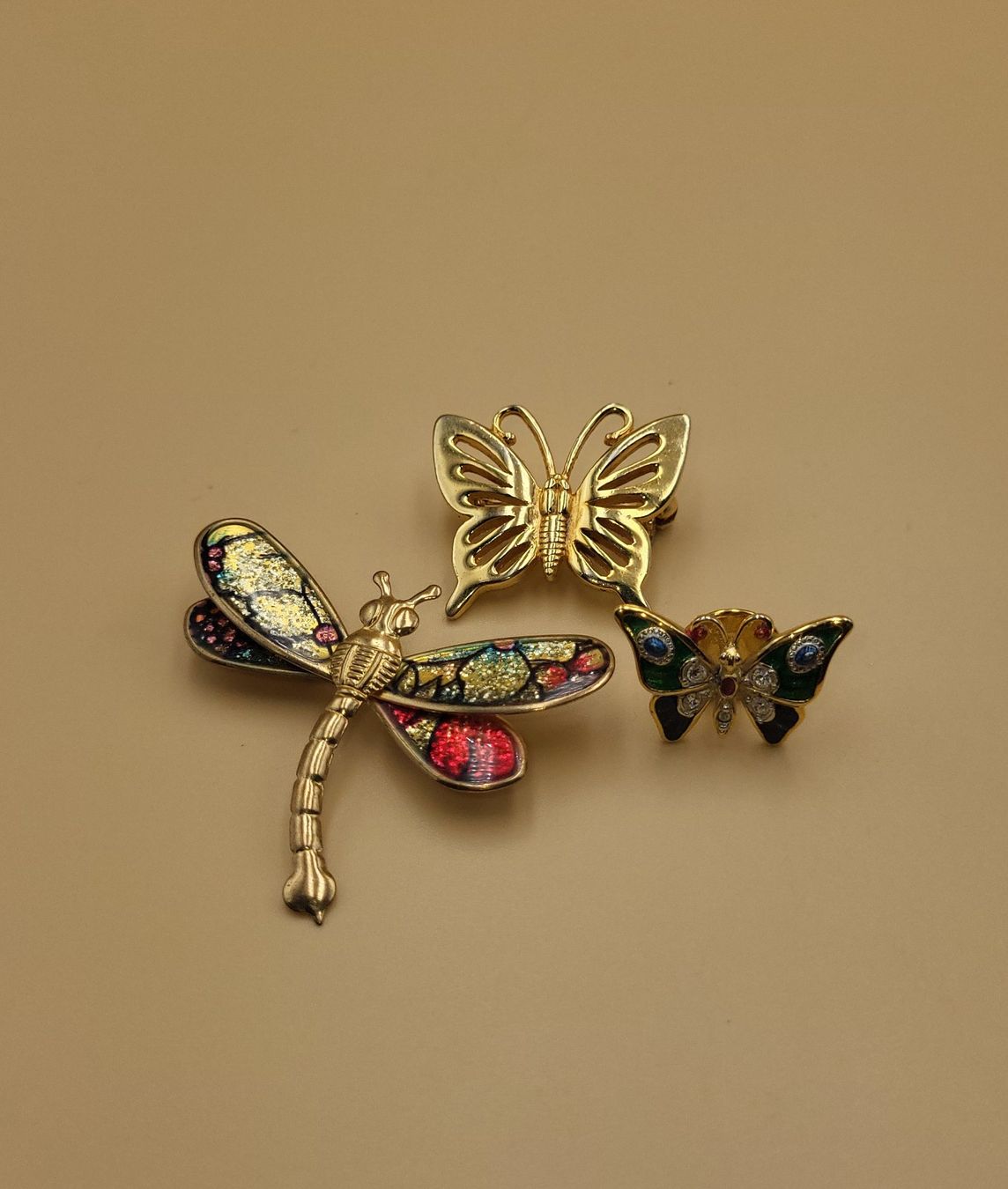 Spille & Fermagli: Goldige Schmetterling Broschen – Usato da Wald ZH venduto da SwissPawnshop 5