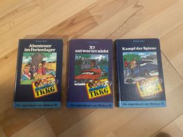 3x TKKG Bücher Set (Pelikan Hardcover) - Retro Klassiker