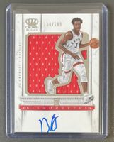 OG Anunoby 2017 Crown Silhouettes RPA RC Auto /199 Knicks