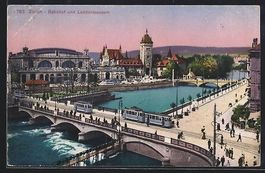 Zürich, Bahnhof und Landesmuseum, Stras