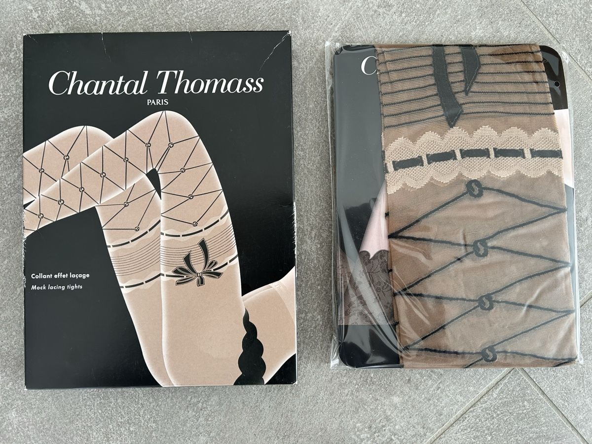 Calze & Collant: CHANTAL THOMAS STRUMPFHOSE SPEZIELL – Nuovo e nell'imballaggio originale da Nidfurn venduto da cejeisda