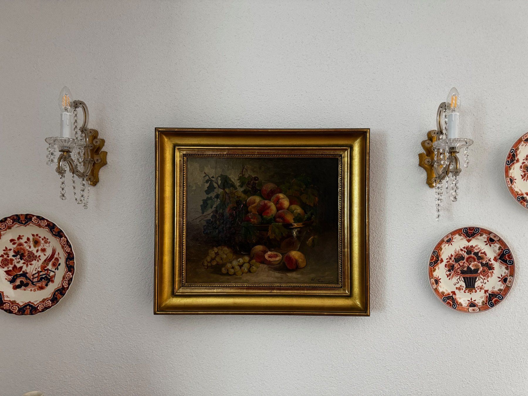 Lampade: Kronleuchter und 2 Wandlampen – Usato da Oetwil a.d. Limmat venduto da AGraf71 1