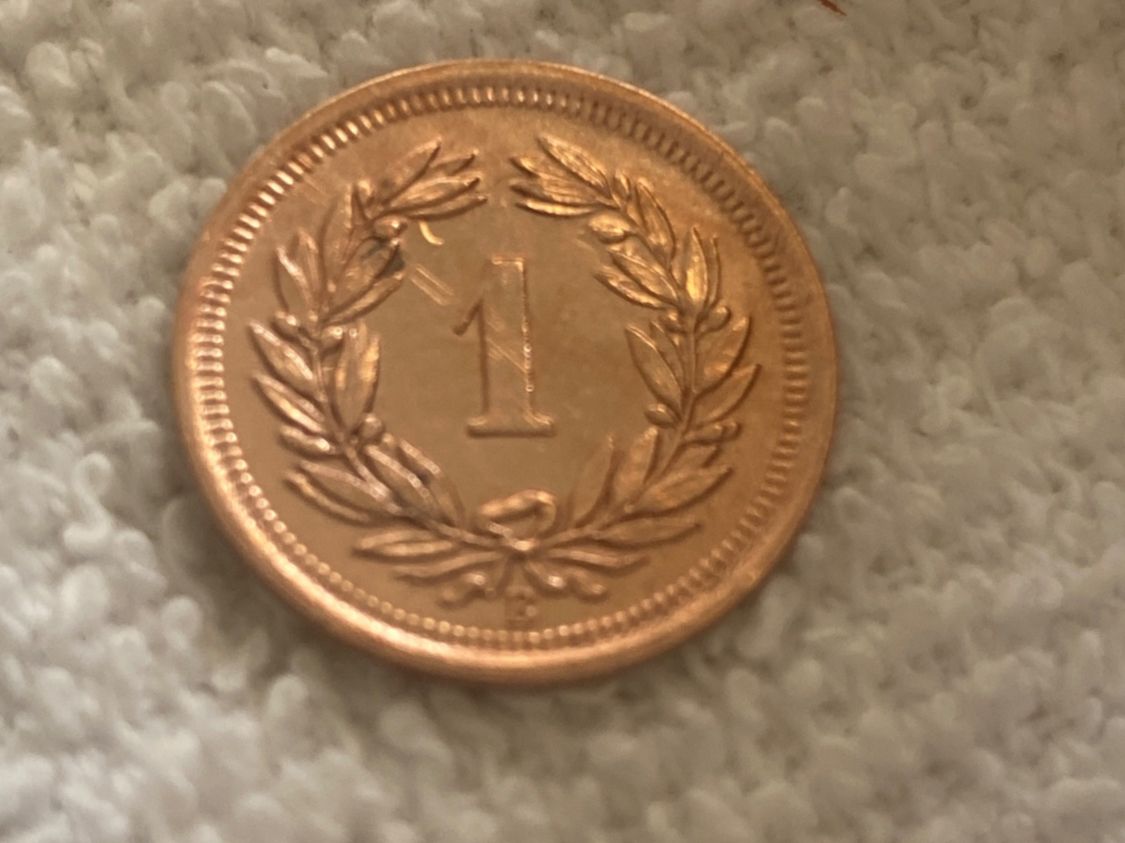 Tutti le monete: 1 centime/Rappen 1907  bart – Usato da Nyon venduto da Ilmi09 2