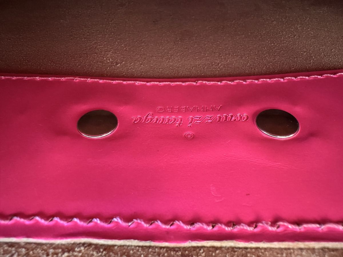 Allestimento di negozi e stand fieristici: Annaberg Aruzzi Tango Schulthek Ledertasche Pink – Usato da Zürich venduto da nmatthias 2