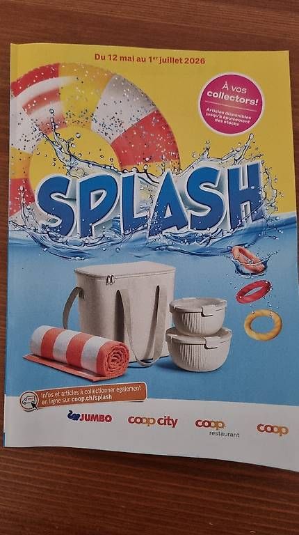 Gutscheine: Carte Bon Splash Coop – Gebraucht aus vevey von pascal028