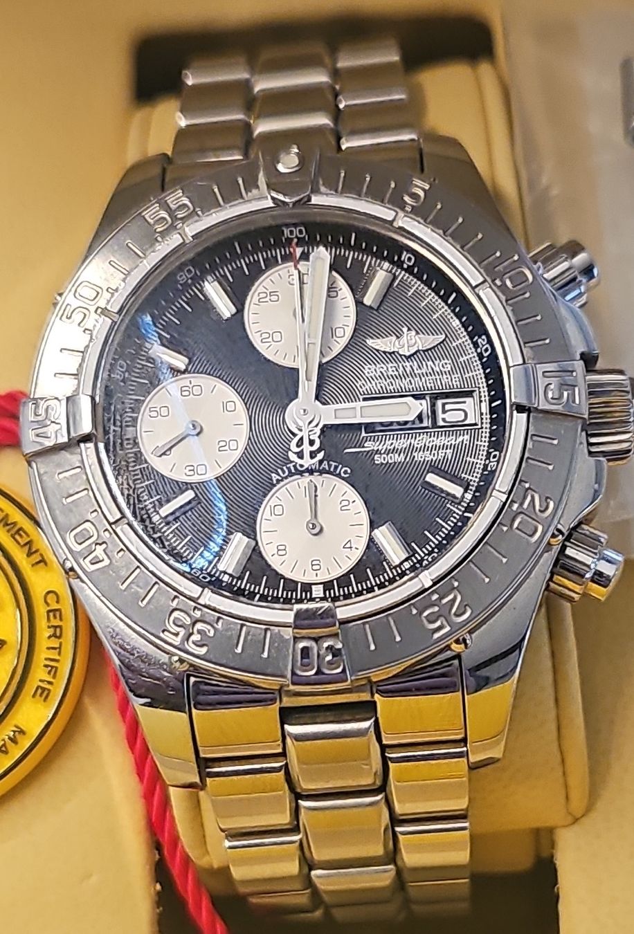 Breitling Uhren: Breitling Chronomat Superocean Automatic - Top Zustand! – Gebraucht aus Hüntwangen von Mh18