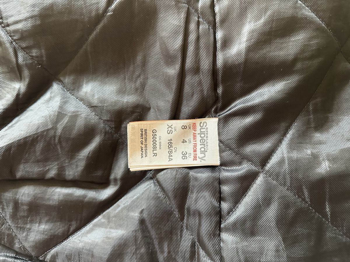 Superdry Giacche: Superdry Winterjacke, Grösse XS, Schwarz – Usato da Luterbach venduto da hel_rc26 5