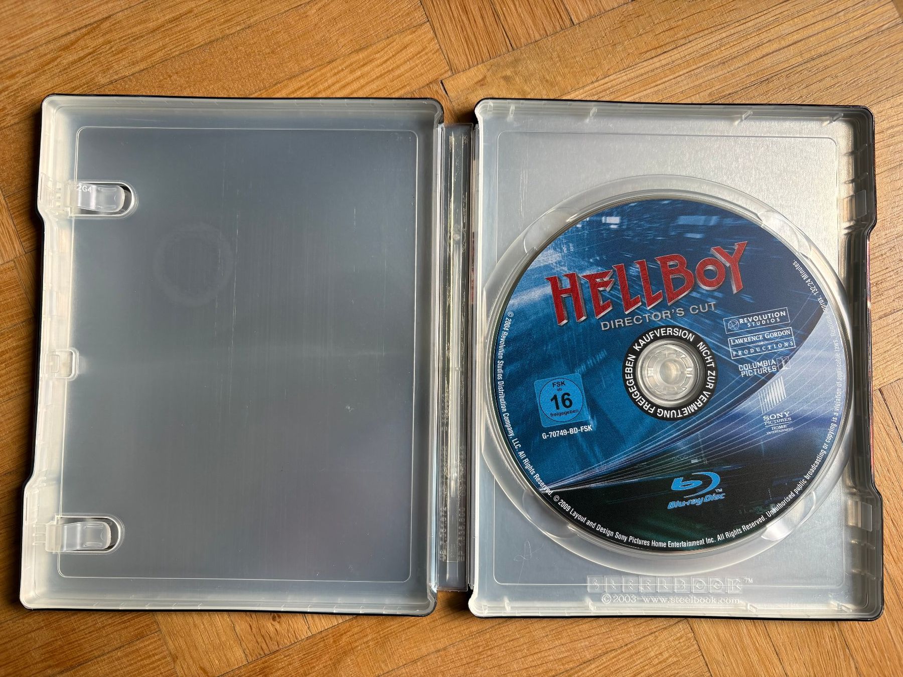 Tutti i DVDs: Hellboy - Steelbook - Blu-ray – Usato da Zürich venduto da Malcom 1