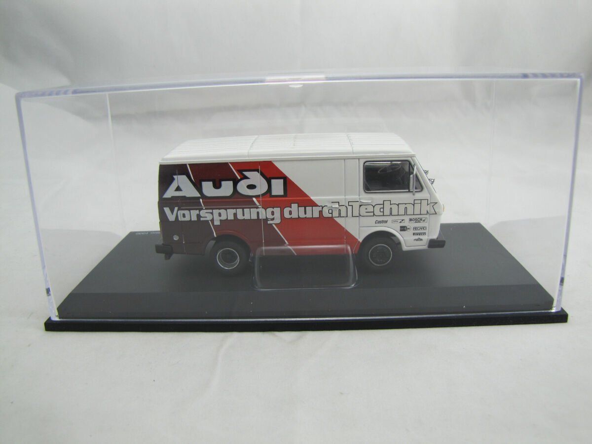 Volkswagen Modellini d'auto: VW LT Kastenwagen "Audi Vorsprung durch Technik" – Nuovo e nell'imballaggio originale da Flawil venduto da Imperiosud 4