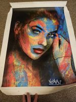 Nomen Nuno ReisBuntes Portrait -Wandbild, Original Kunst!