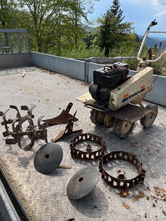 Hacke Pflug Garten Maschine Kaufen auf Ricardo