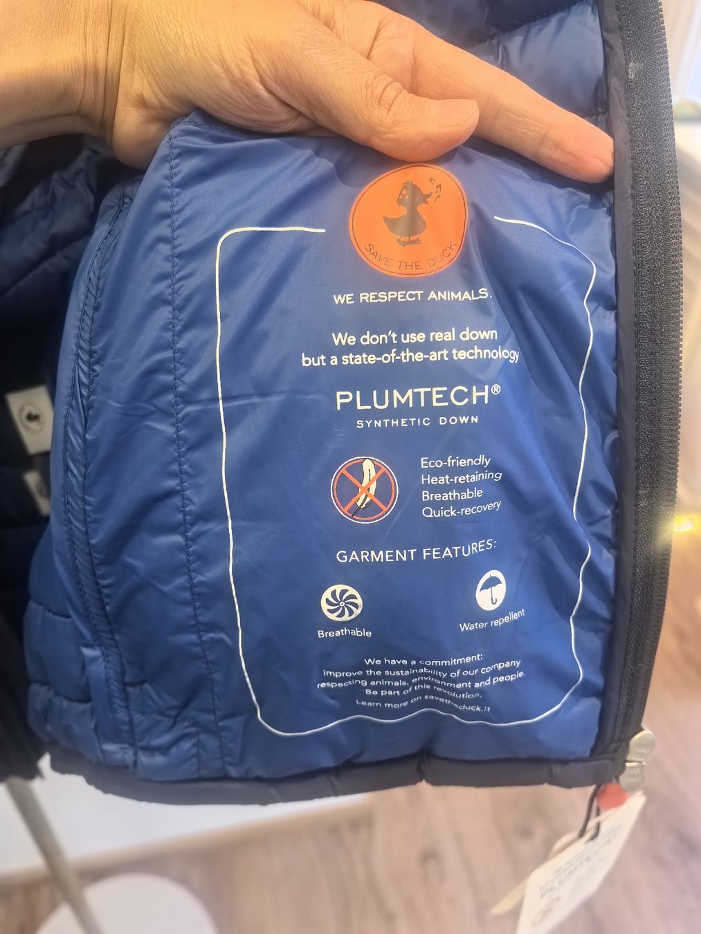 Save the duck Giacche: Save the Duck Herren Steppjacke  – Nuovo e nell'imballaggio originale da Bad Ragaz venduto da chenk24 3
